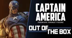 Captain America Premium Format™ Figure: Out of the Box - Exclusive Edition