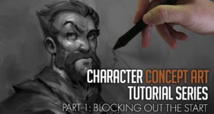 Character Concept Art Tutorial - New Series!