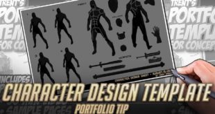 Concept Artist portfolio mistake #1 - No Character breakdowns!