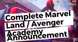 D23 Expo 2019: Marvel Land / Avengers Academy Complete Announcement & Details