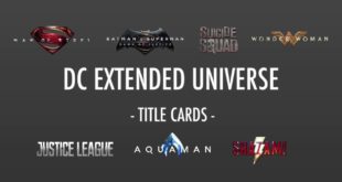 DC Extended Universe | All DCEU Movies | Title Cards HD