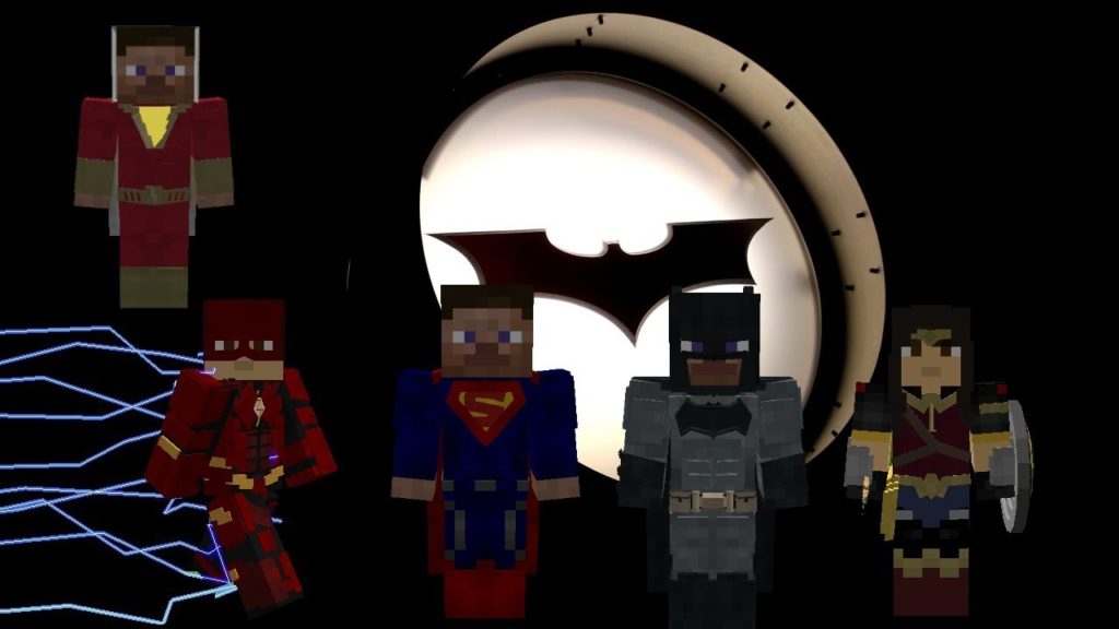 DCEU Justice League Characters In Minecraft (Legends Mod) - Epic