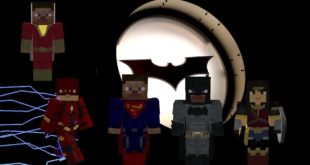 DCEU Justice League Characters In Minecraft (Legends Mod)