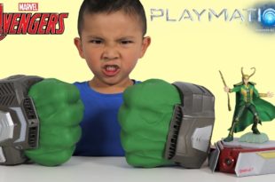 Disney Toys Playmation Marvel Avengers Hulk Hands Gamma Gear Pack Superhero Kids Ckn Toys
