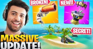 EVERYTHING Epic Didn't Tell You In The HUGE Update! (Flare Gun, New Upgrades!) - Fortnite Season 3
