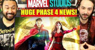 HUGE MARVEL PHASE 4 NEWS! WandaVision Falcon And The Winter Soldier Shang Chi - REACTION!