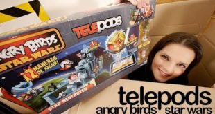 Hasbro Telepods unboxing review Angry Birds Star Wars