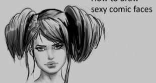 How to Draw Sexy Comic Faces Video Tutorial