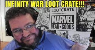 INFINITY WAR GOODIES! Marvel Gear + Goods Loot Crate June 2018!