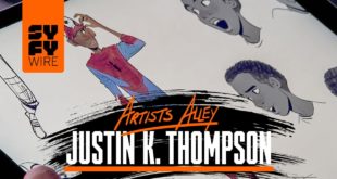 Into The Spider-Verse's Production Designer Shares Secrets (Artists Alley) | SYFY WIRE