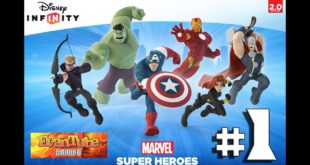Let's Play DISNEY INFINITY 2.0 Toy Box & Marvel Superheroes Avengers Play Set
