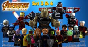 Marvel Cinematic Universe Avengers Infinity War Guardians of the Galaxy Unofficial LEGO Minifigures