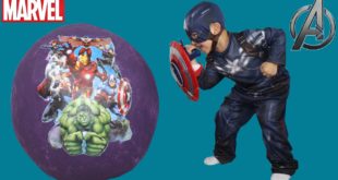 Marvel Giant Surprise Kinder Egg Toys Opening Avengers Spiderman Captain America Hulk CKN Toys