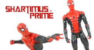 Marvel Legends Spider Man Far From Home Upgrade Suit Custom Action Figure Review