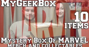 MyGeekBox Mystery Box Of MARVEL Merch and Collectables 10Items Unboxing - Οι Φαν θα το λατρέψουν!