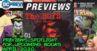 Previews Spotlight - What Comic Books to Buy for April 2020!!