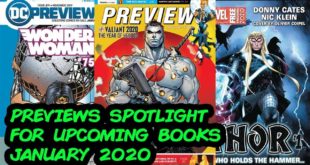 Previews Spotlight - What Comic Books to Buy for January 2020!!