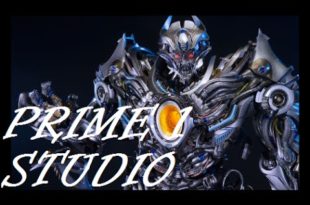 Prime 1 Studio Transformers: AOE Galvatron Polystone Statue PREVIEW