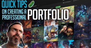 Quick TIps | Creating a professional Portfolio for Illustration and Concept Art