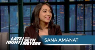 Sana Amanat Talks Ms. Marvel - Late Night with Seth Meyers