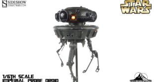 Sideshow Collectibles Star Wars 1/6th scale Imperial Probe Droid Video Review
