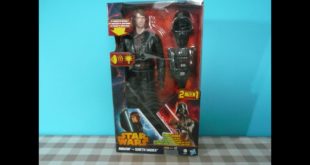 Star Wars Anakin Skywalker to Darth Vader glowing Lightsaber 2 in 1 Action Figure review