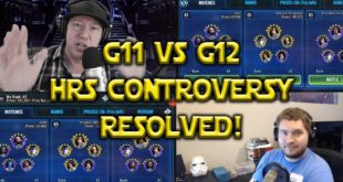 Star Wars: Galaxy Of Heroes - Gear 11 VS Gear 12 - HRS Controversy RESOLVED!