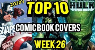 TOP 10 Comic Book Covers | Week 26 New Comic Books 6/24/20