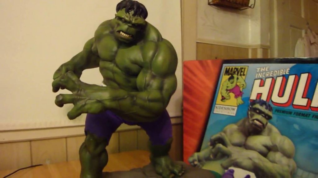 The Incredible Hulk Sideshow Premium Format Statue (Green Version)