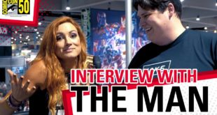 The Man Becky Lynch Drops Her Hottest Puns! Exclusive Interview at SDCC