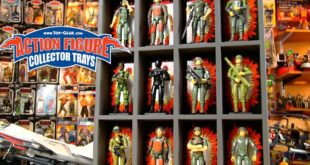 Toy-Gear Action Figure Collector Trays for G.I. Joe, Star Wars, He-Man & More!