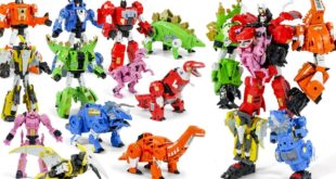 Transformers DinoBot Copy DinoForce Robot Team StrikesBack Toy Transformation