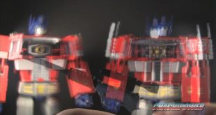 Transformers Takara Convoy MP-01L vs. Hasbro 20th Anniversary Masterpiece Optimus Prime
