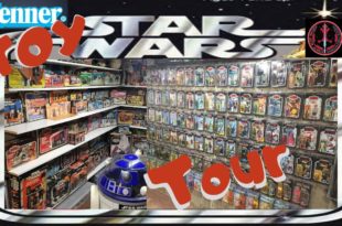 Vintage Star Wars toy collection tour 80s toy room tour museum display Part 1