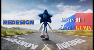ℝ𝔼𝔻𝔼𝕊𝕀𝔾ℕ Sonic Movie - Modern Sonic w/ Green Hill Zone remix - Fanmade