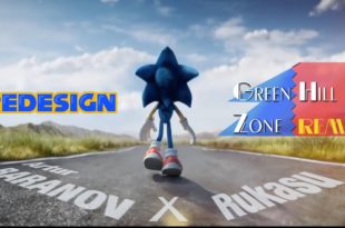 ℝ𝔼𝔻𝔼𝕊𝕀𝔾ℕ Sonic Movie - Modern Sonic w/ Green Hill Zone remix - Fanmade