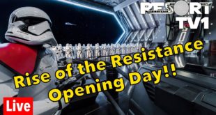🔴Live: OPENING DAY - Star Wars Rise of the Resistance at Walt Disney World - 1080p - 12-5-19