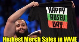 10 Wrestlers With The Highest Merchandise Sales! (2018) - Rusev, John Cena & More!