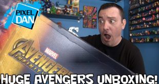 Avengers Infinity War Massive Hasbro Mystery Box Unboxing - Marvel Legends, Titan Heroes, and More!