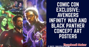 Comic Con Exclusive: Avengers Infinity War and Black Panther Concept Art Posters