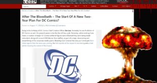 DC Comics New "Two Year Plan" After 1/3 Of All Staff Terminated!