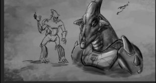 Digitally Drawing Aliens - Concept Art for the Blackstone Eternal Comic Book - Video
