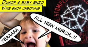 Duhop WWE SHOP ALL NEW MERCHANDISE Unboxing Vlog