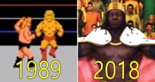 Evolution of WWE Games 1989-2018
