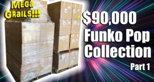 FUNKO POP MEGA GRAIL COLLECTION UNBOXING - $90,000 PPG Value!!! -- Part 1