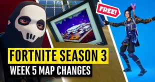 Fortnite | All Season 3 Map Updates and Hidden Secrets! WEEK 5