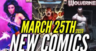 NEW COMIC BOOKS RELEASING MARCH 25th 2020 MARVEL & DC COMICS PREVIEW COMING OUT THIS WEEKS PICKS