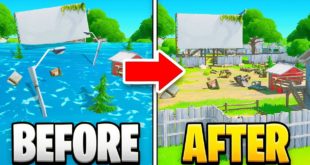 NEW UPDATE! Water Levels Are Going DOWN in Fortnite!