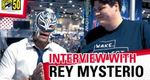 Rey Mysterio on the Hidden Gems of San Diego! SDCC Interview with WWE Superstar Rey Mysterio!