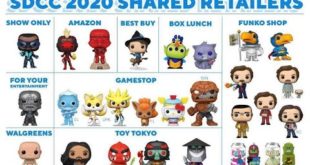 SDCC 2020 FUNKO POP SHARED EXCLUSIVES REVEALED